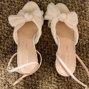 LOEFFLER RANDALL WHITE HEELS